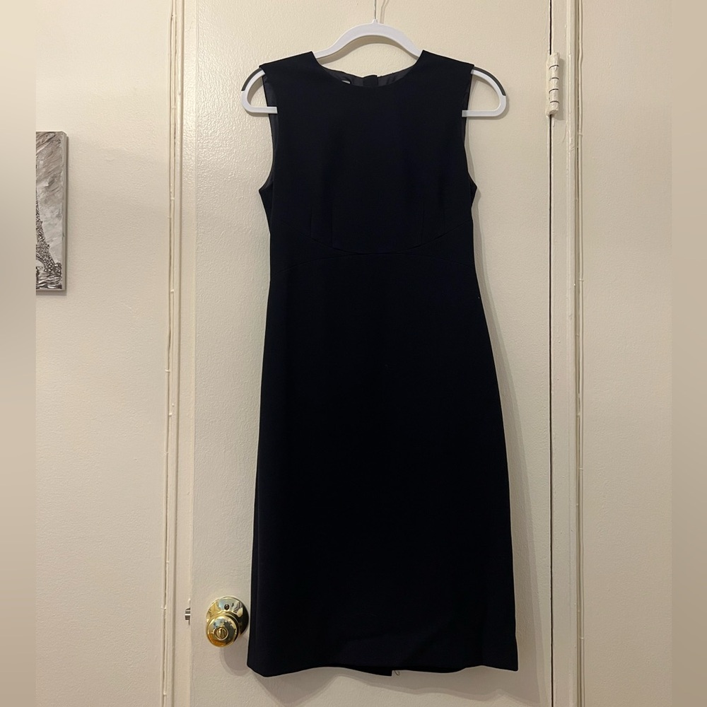 Hobbs London Work Dress Sleeveless Navy US Size 6